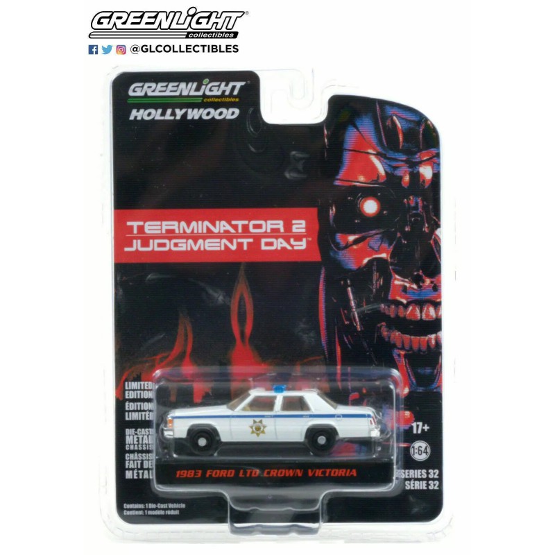 Greenlight 1983 Ford LTD Crown Victoria Police - Terminator 2 Judgment Day (1991)