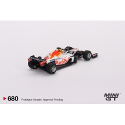 Mini GT Red Bull RB16B N33 - Max Verstappen 2021 Turkish Grand Prix 2nd Place