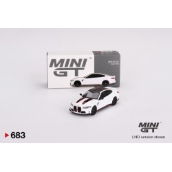 Mini GT BMW M4 CSL Alpine White