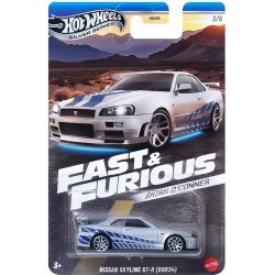 Hot Wheels pack de 5 coches serie: Fast & Furious Brian O'Conner