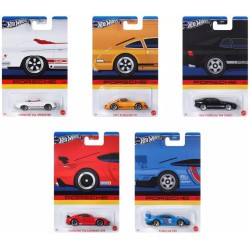 Hot Wheels pack de 5 coches serie: Porsche Celebration