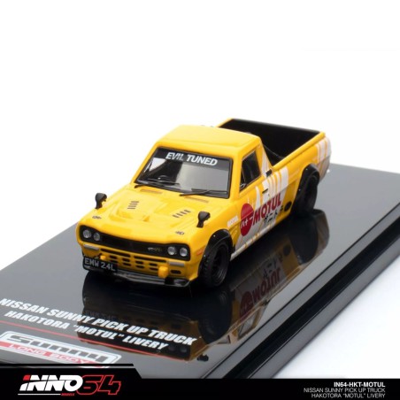 Inno64 Nissan Hakotora Pick Up Truck Motul