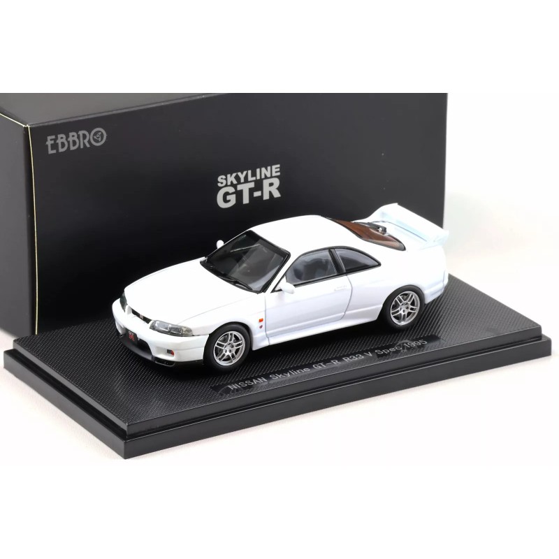 1:43 Ebbro 1995 Nissan Skyline GT-R R33 Vspec