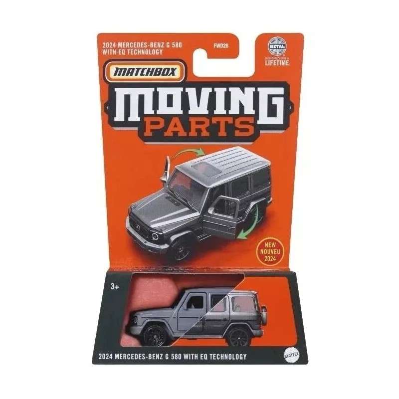 Matchbox Moving parts 2024 Mercedes-Benz G 580 with EQ technology