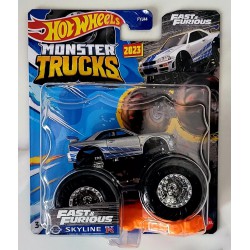 Hot Wheels Monster Trucks Nissan Skyline GTR R34 - Fast & Furious