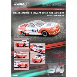 Inno64 Nissan Skyline Gt-R (R32) n1 M. Hasemi/H. Fukuyama - Unisia Jecs – Jtcc 1993