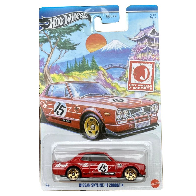 Hot Wheels Nissan Skyline HT 2000GT-X - Hot Japanese Imports