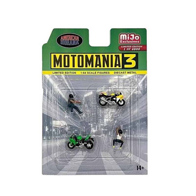 American Diorama Moto Mania 3 Mijo Figure set