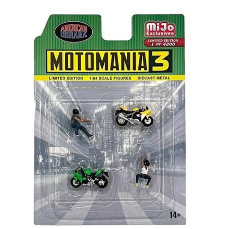 American Diorama Moto Mania 3 Mijo Figure set