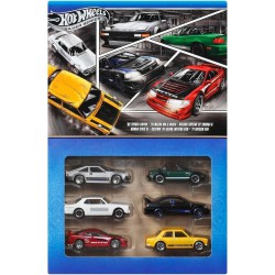 Hot Wheels pack de 6 coches deluxe packaging - serie: Street of Japan